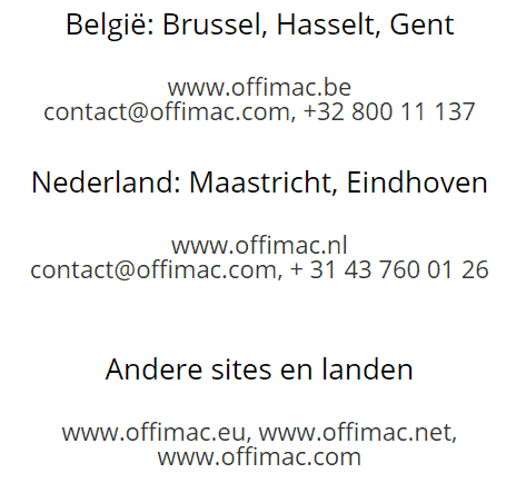 dynamicssoftware.be contact NL
